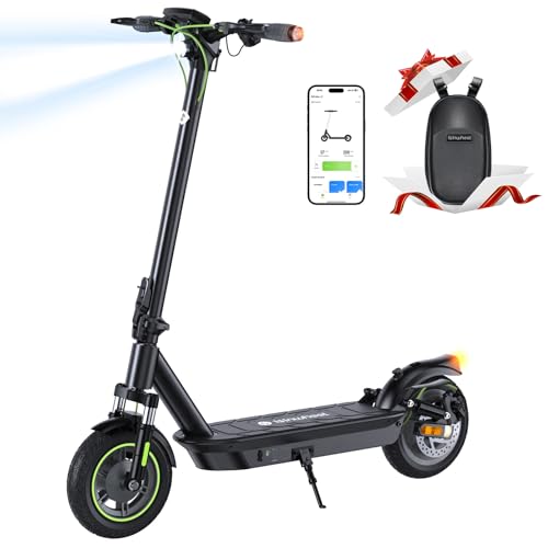 Electric Scooter with 10" Pneumatic Tires, Folding E Scooter F44577