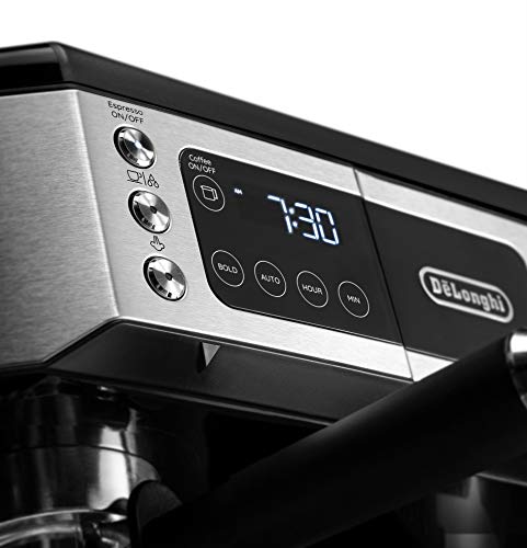 10-Cup Coffee Maker & Espresso Machine with Milk Frother B34052