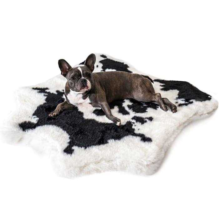 Animal Print Memory Foam Dog Bed Y901046