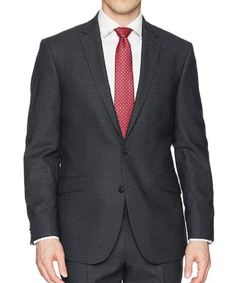 Slim-Fit Suit Gray 40r T407396