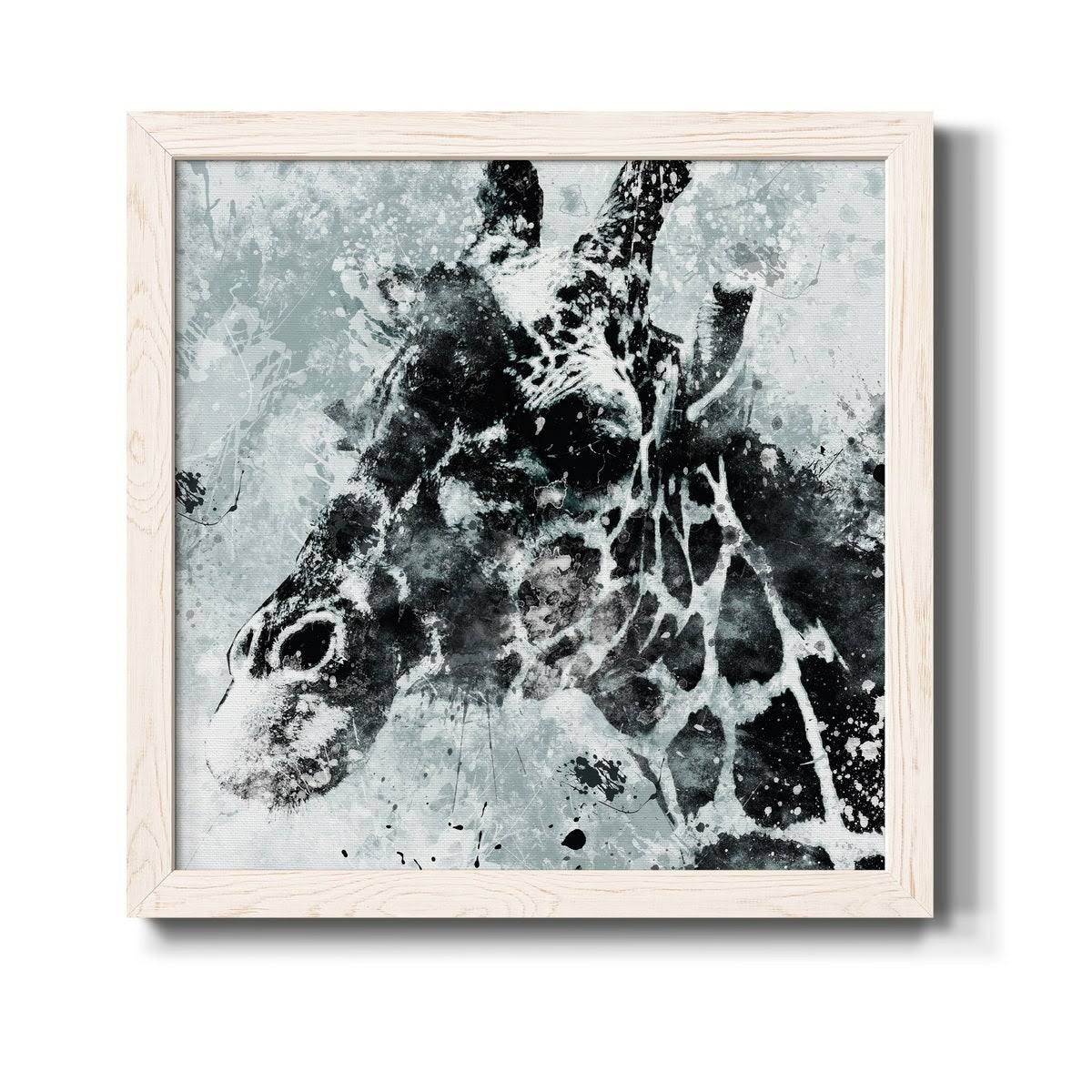 White Framed Canvas 24x24 A3480