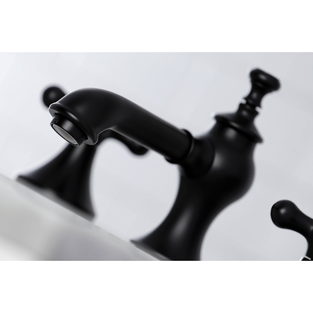 Vintage 8 in. Widespread Bathroom Faucet Brushed Brass T813753