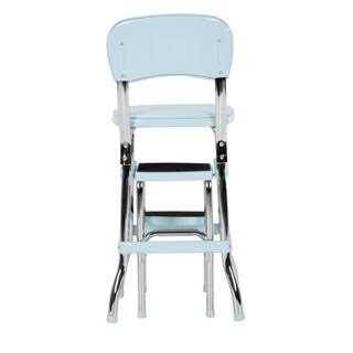 Retro Chair with Step Stool with Sliding Steps C617208