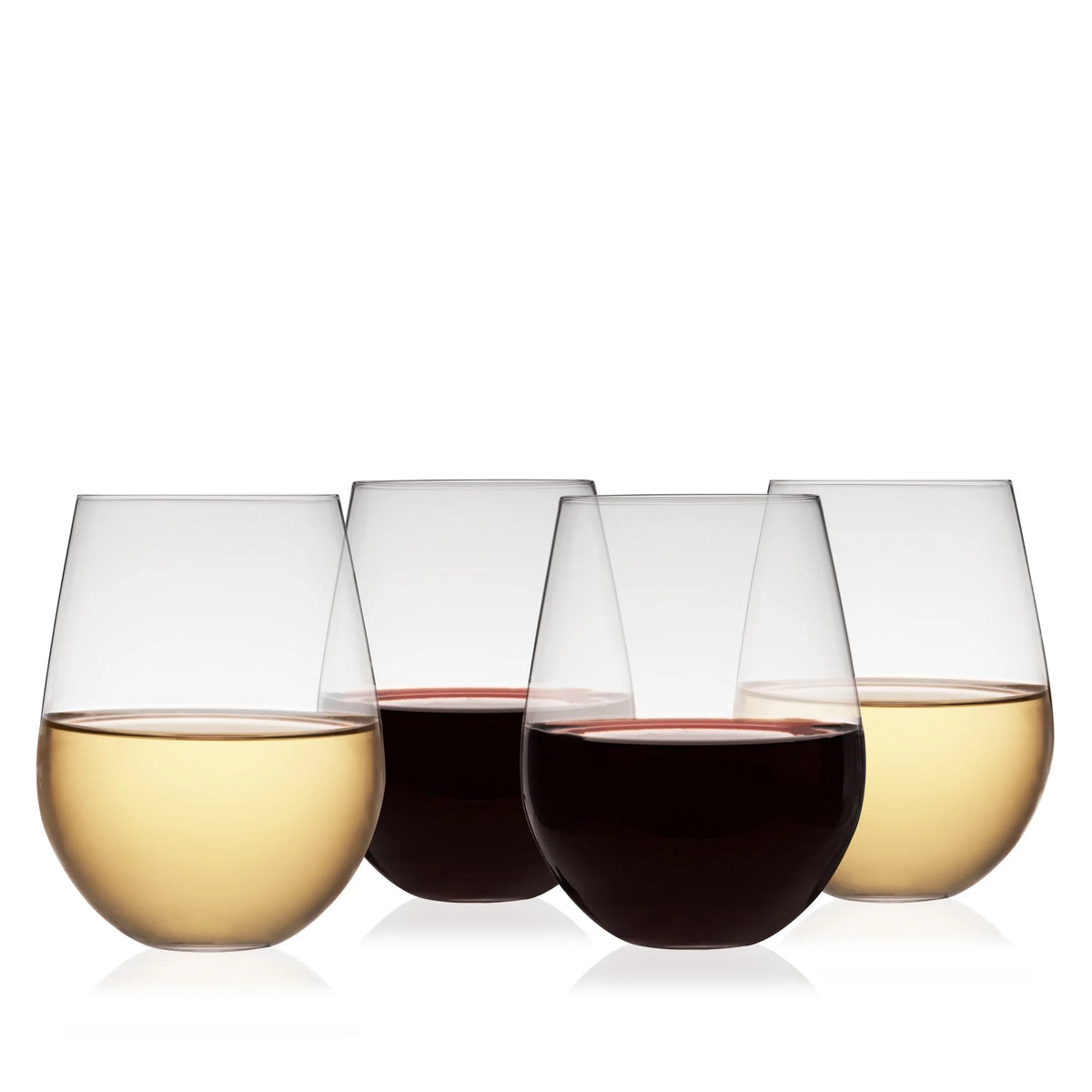 Stemless Crystal Wine Glasses X7362