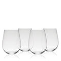 Stemless Crystal Wine Glasses X7362