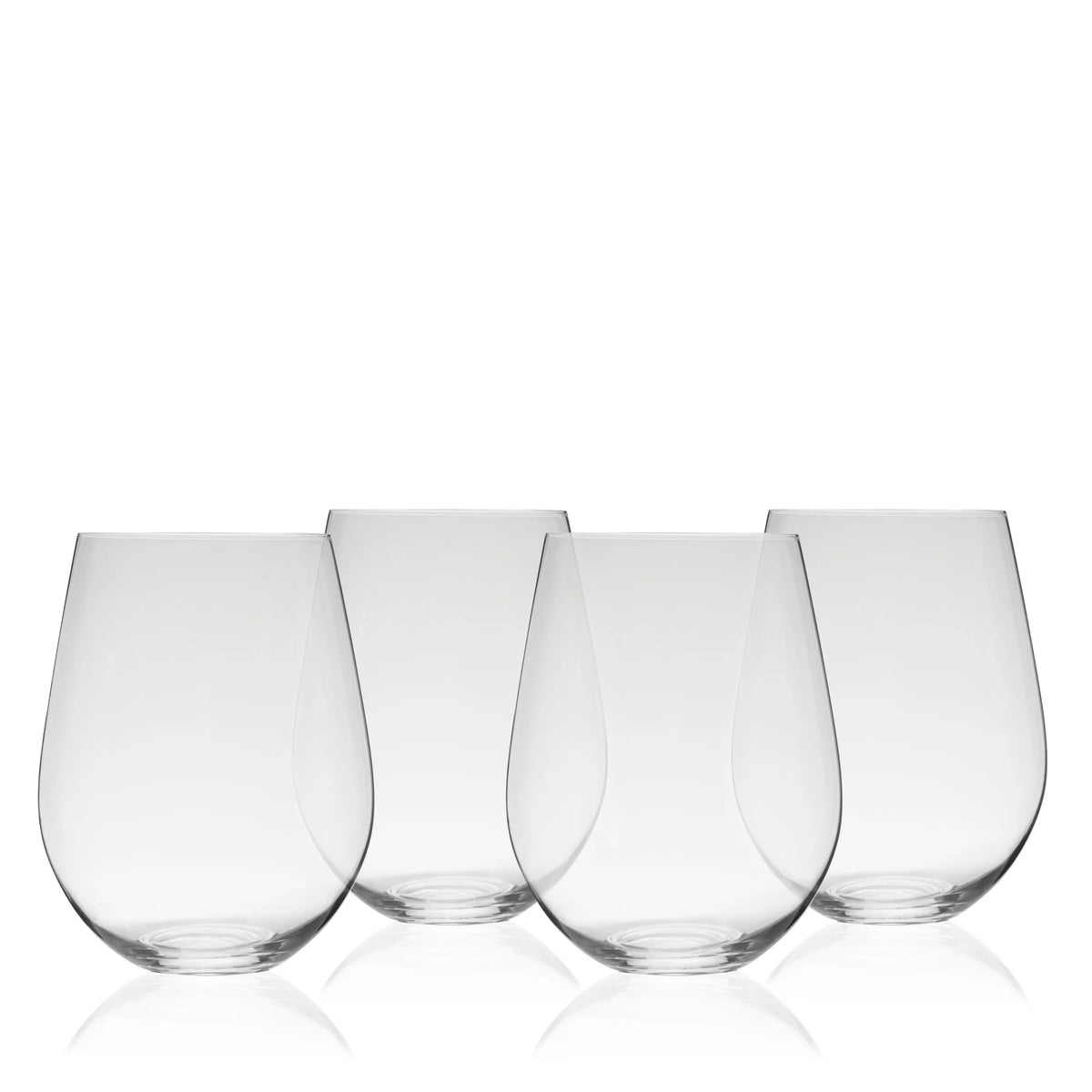 Stemless Crystal Wine Glasses X7362