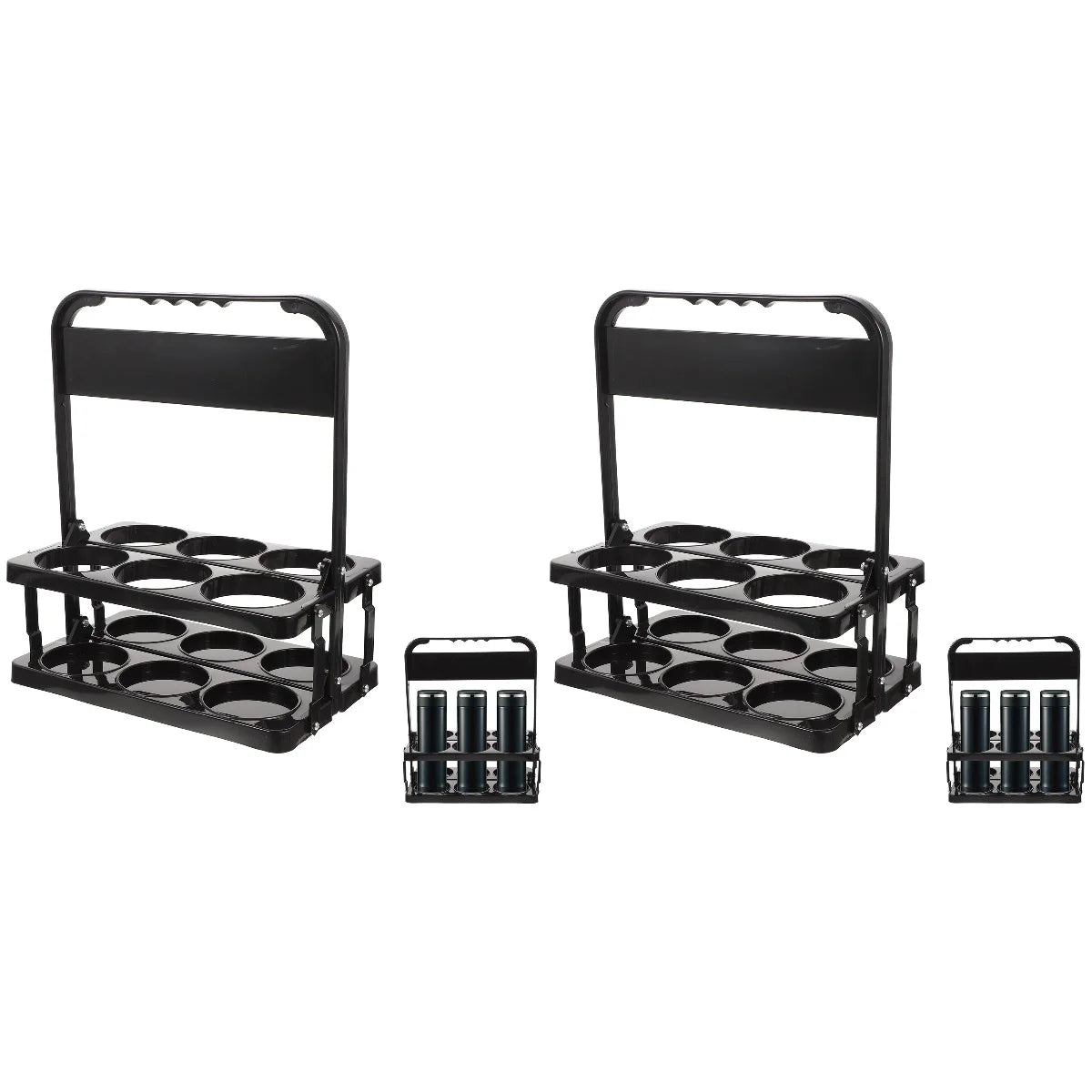 2pcs Sports Bottle Holder Water Bottle Rack Carrier Storage Holder B692313
