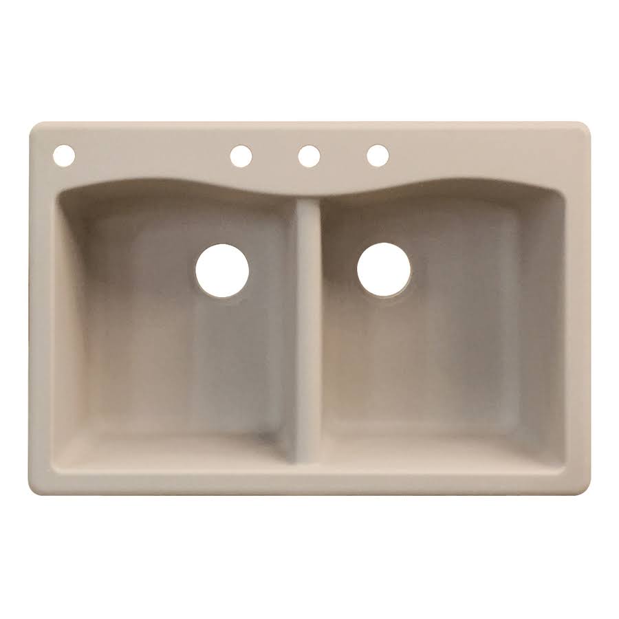 Granite 33-in Drop-In Kitchen Sink Y740