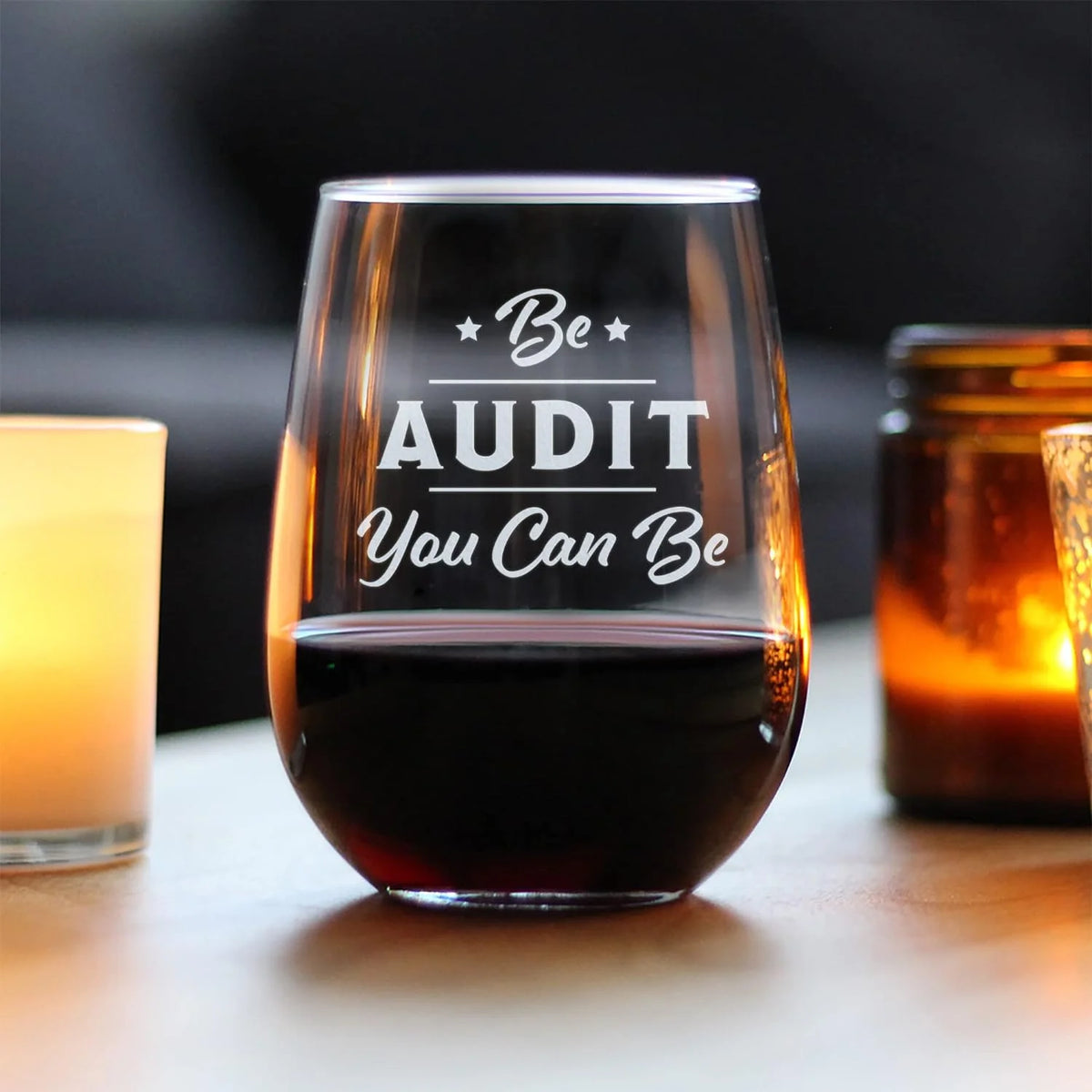 Funny Accounting Wine Glass P11497