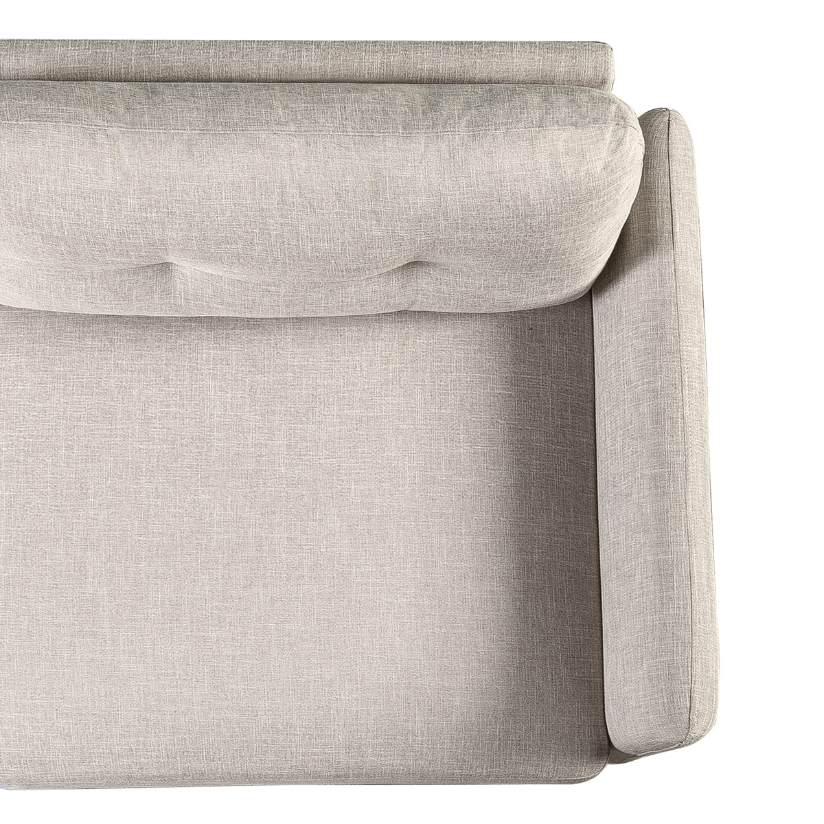 Beige Fabric Sofa U774
