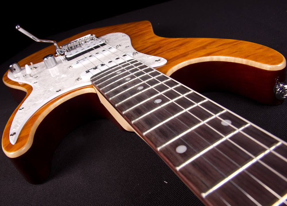 Amber Electric Guitar E121762