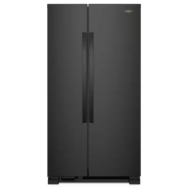 Black 25 cu. ft. Side by Side Refrigerator I1008