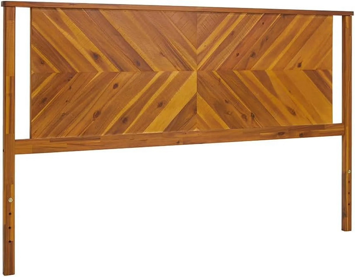 King Solid Acacia Wood Headboard Z728