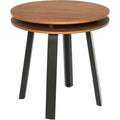 Walnut Hi Lo End Table L937