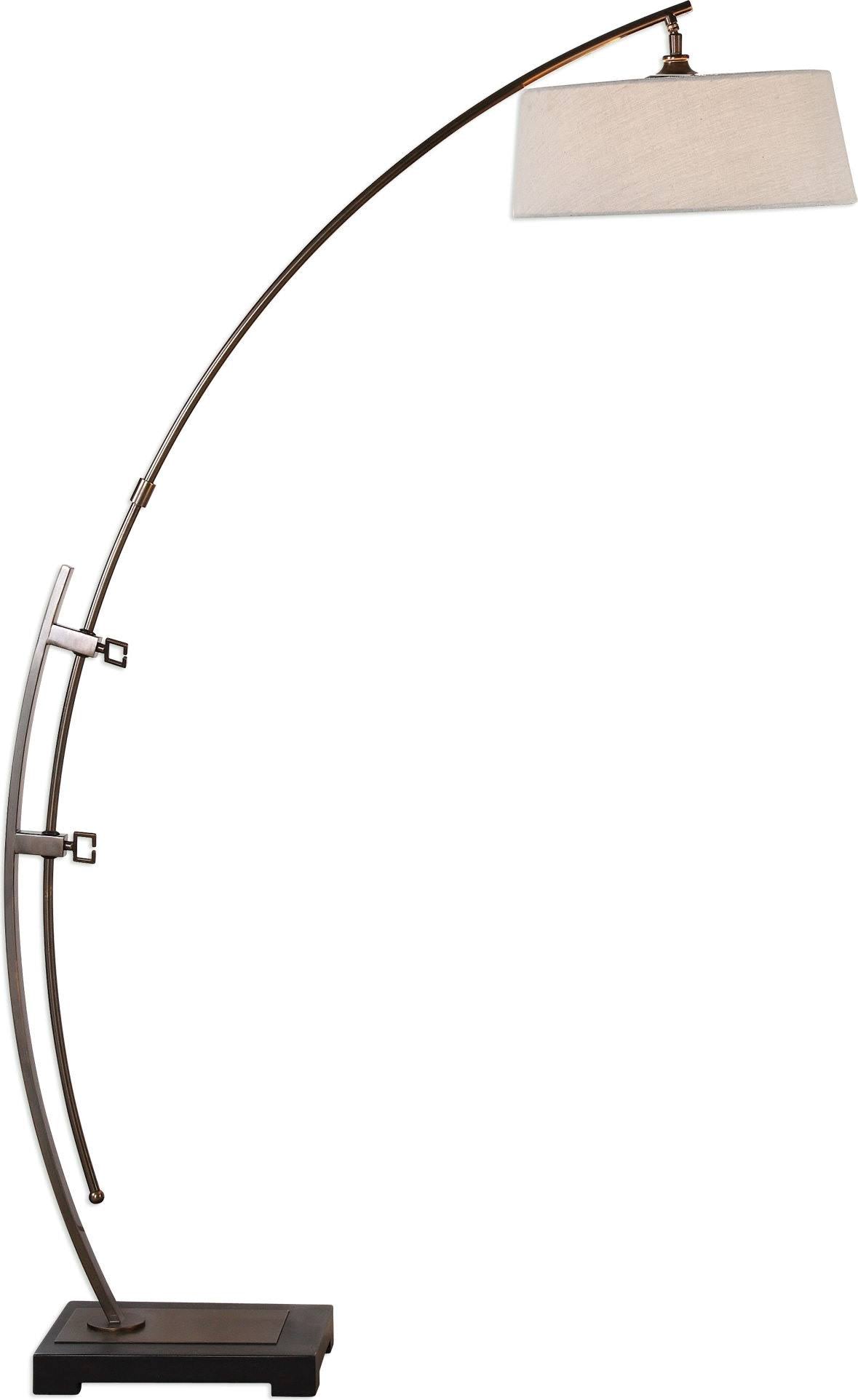 Bronze Arc Floor Lamp A815