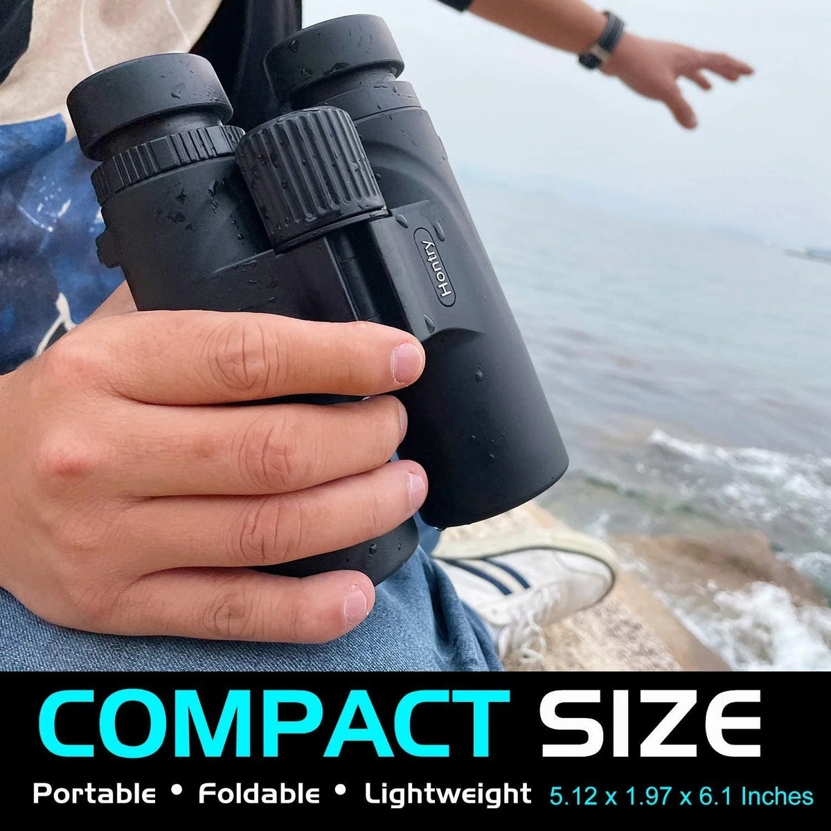 10x42 Waterproof IPX6 Binoculars G411