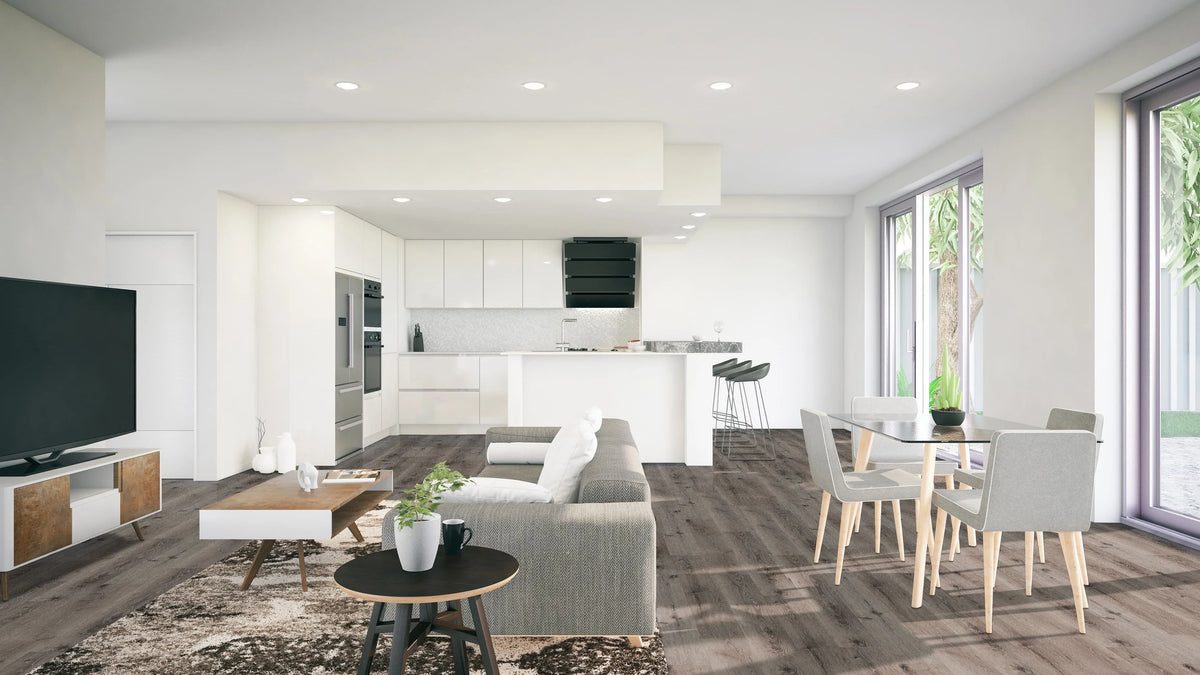7.13 in. x 48.03 in. Rigid Core Click Lock Luxury Vinyl Plank Flooring B63777