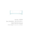 Nano Shallow Rimless Low-Iron Glass Aquarium K363010