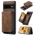 Brown Wallet Case for Google Pixel Fold 5G with Screen Protector J909621