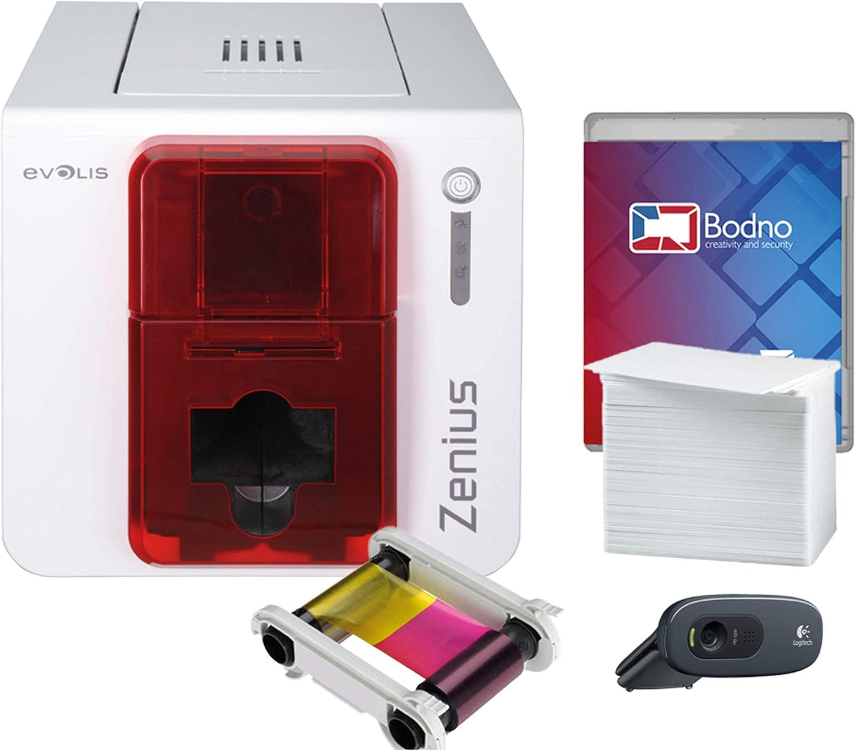 ID Card Printer & Supplies Package G73336