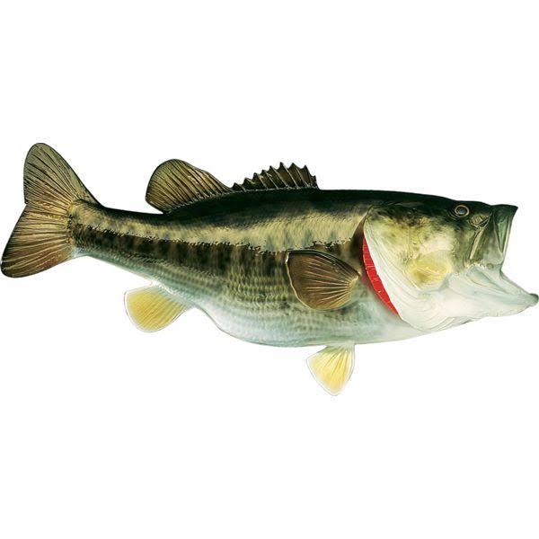 Largemouth Bass Fish Mount Replica K226459