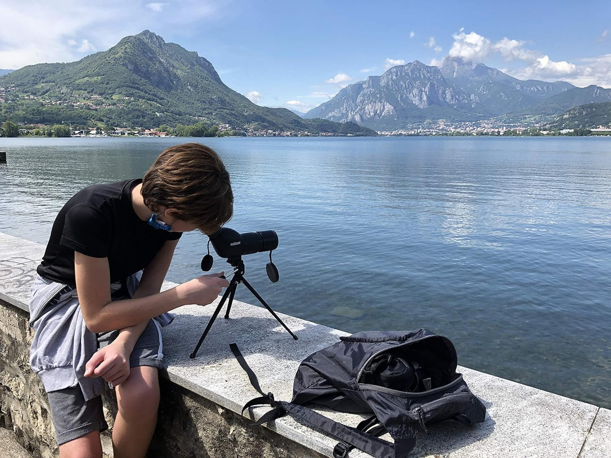12-36x50 High Definition Spotting Scope with Tripod & Carrying Case O4290