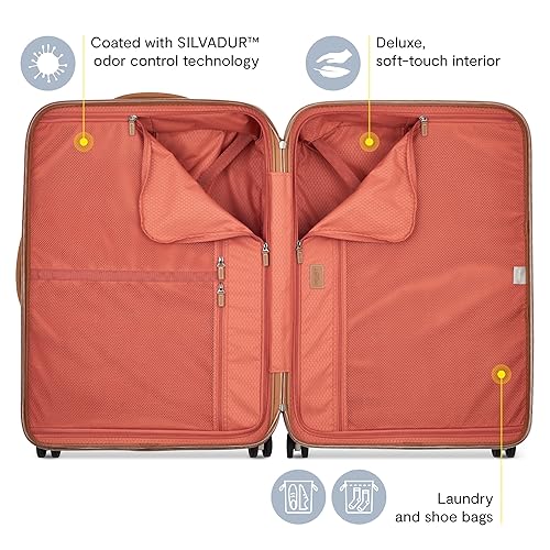 Hardside Luggage with Spinner Wheels, Angora, 28 Inch R112413