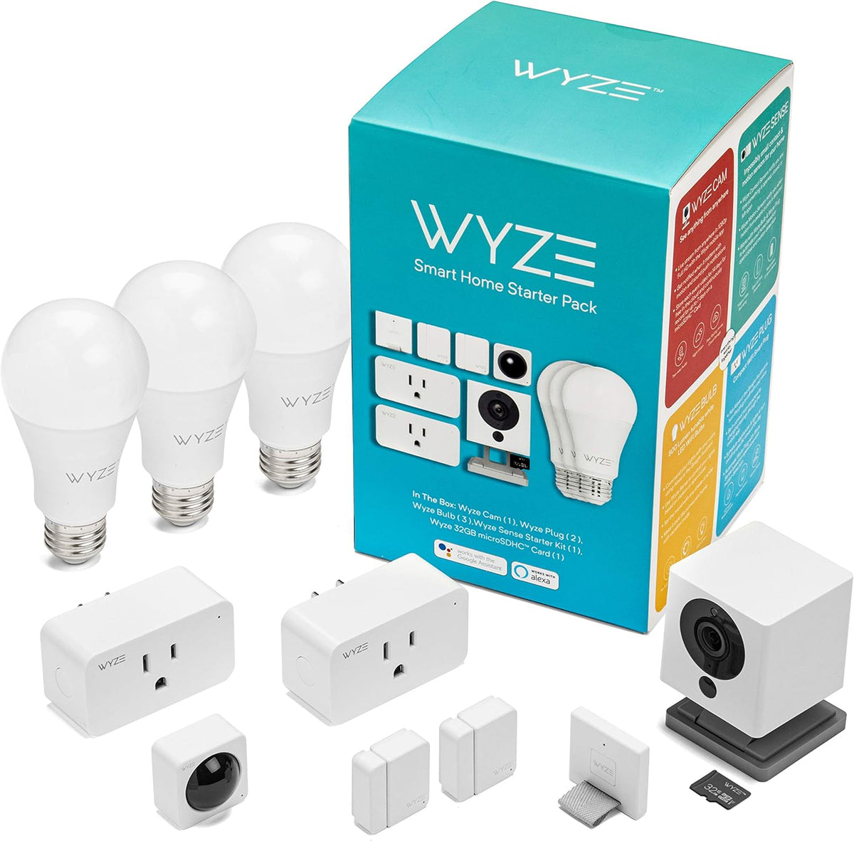 1080p HD Indoor Smart Home Camera with Night Vision O3815