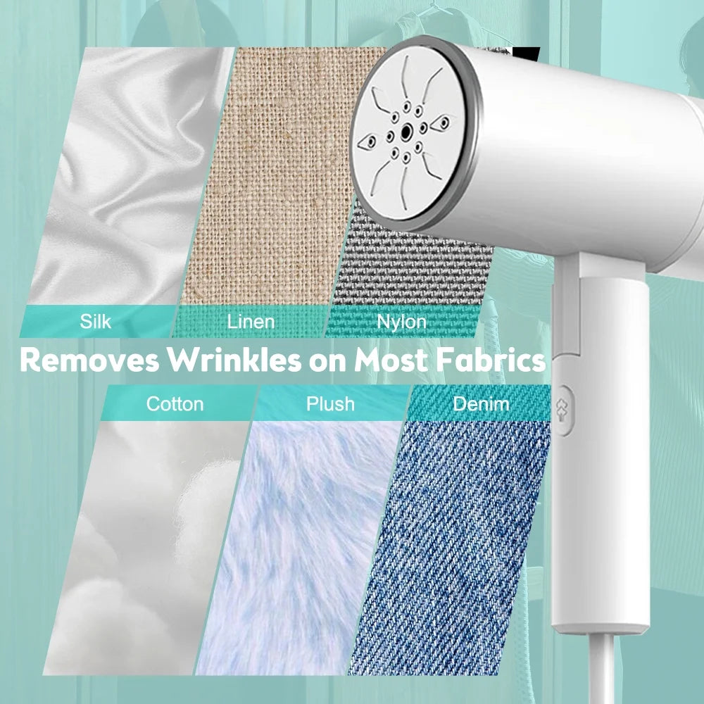 1200W Handheld Fabric Steamer, 200ml, Foldable Q54628