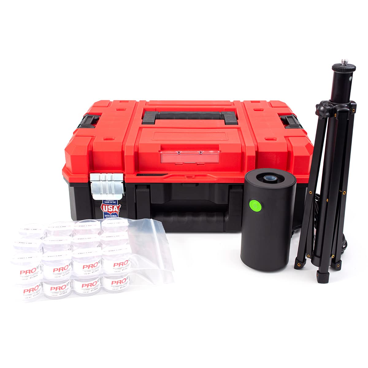 24 P10 Mold Test Kit with Pump, Case, Tripod F840703