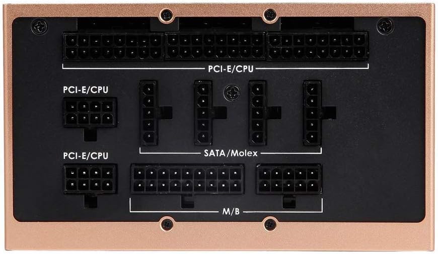 1000 Watts 80 Plus Gold Full Modular ATX12V 2.4 Power Supply P215807