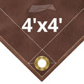12 oz Brown Canvas Tarps K811347
