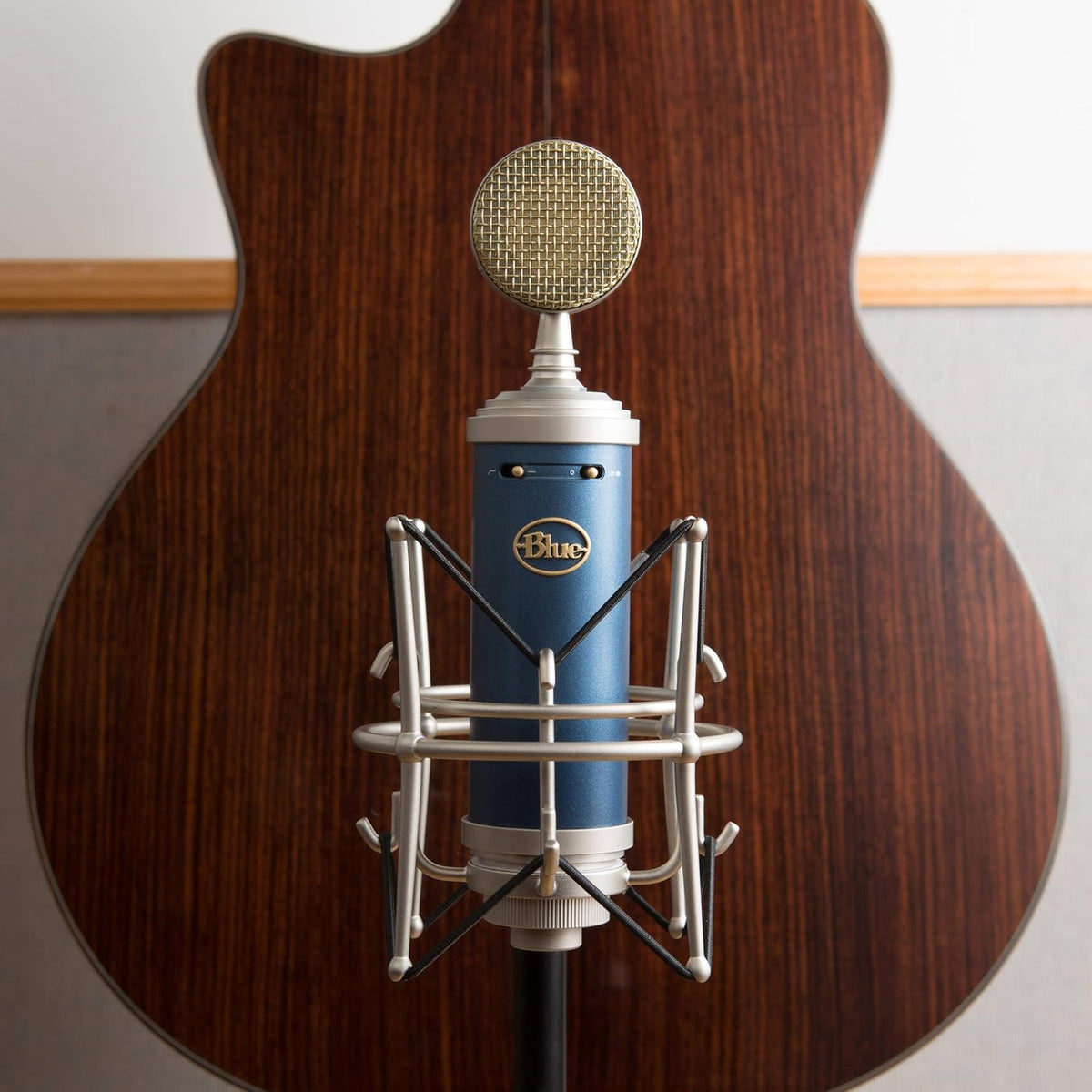 Large-Diaphragm Condenser Microphone with Closed-Back Headphones and XLR Cable H48537