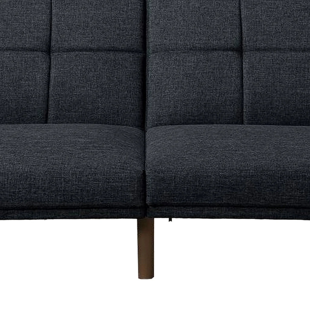 Dark Gray Fabric Adjustable Sofa W5754