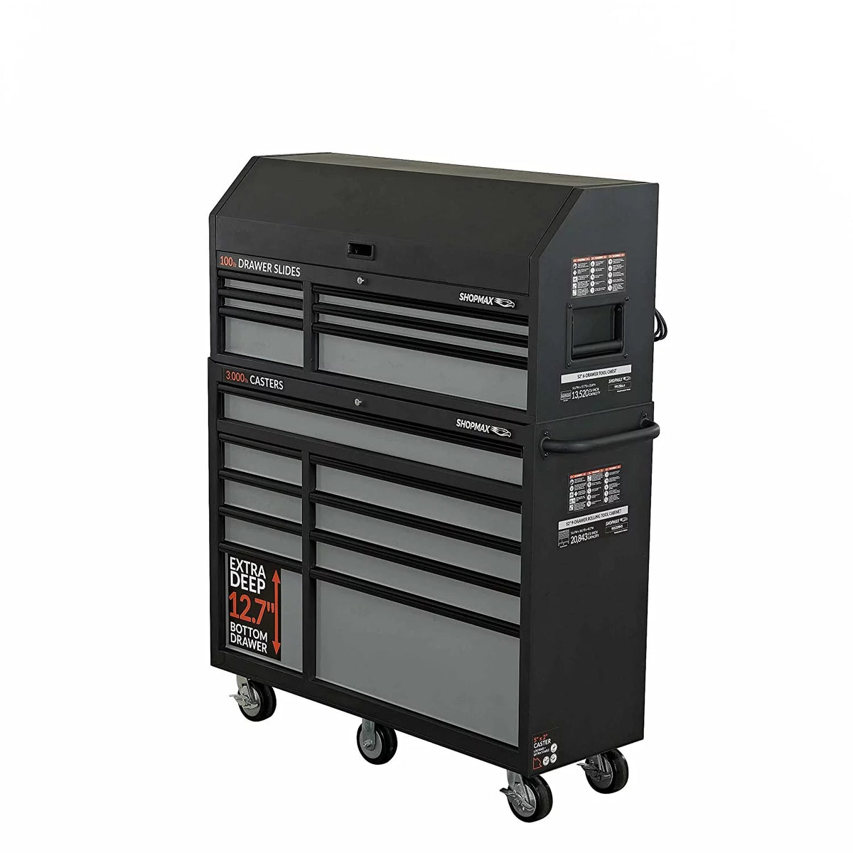 15 Drawer Tool Chest and Rolling Cabinet K705