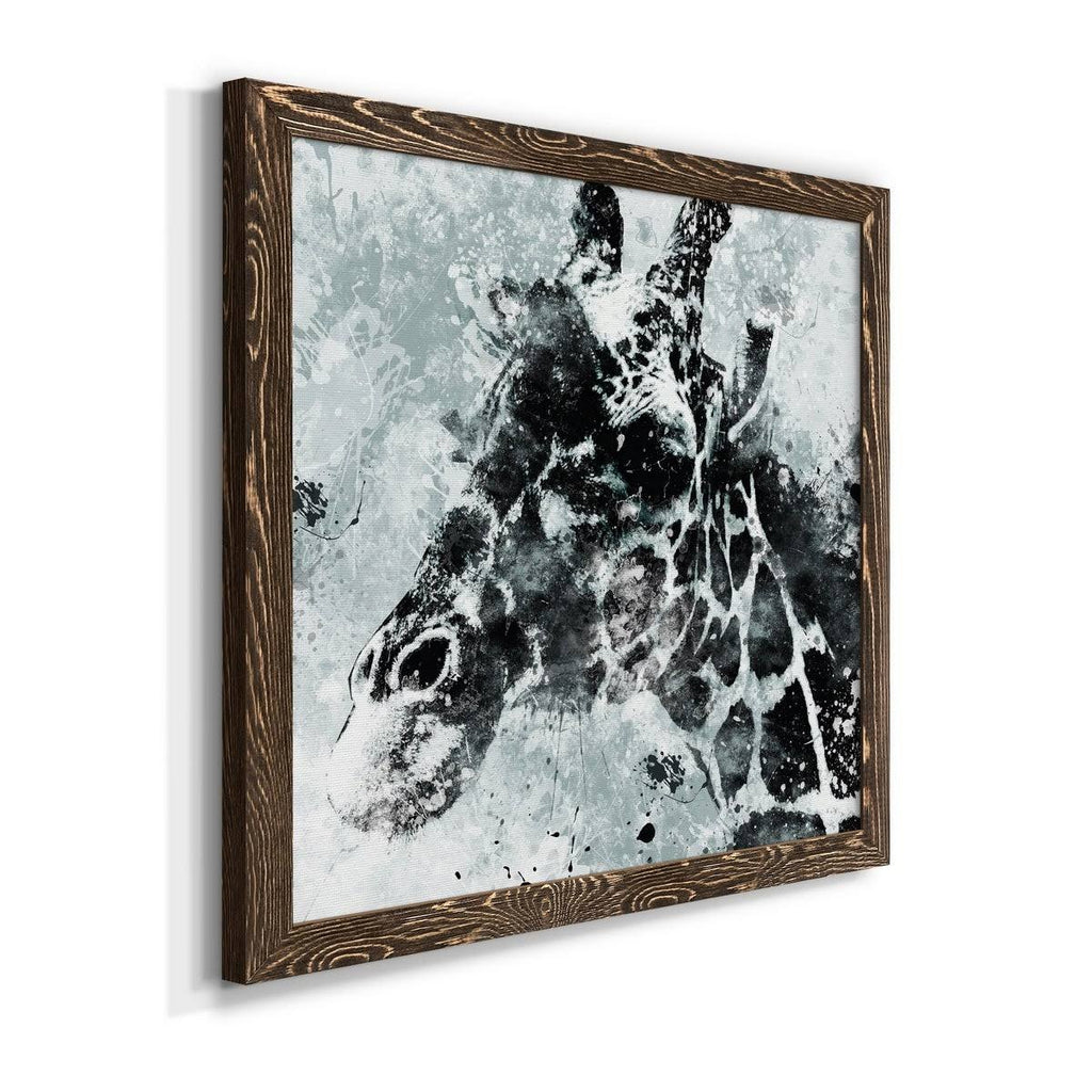 White Framed Canvas 24x24 A3480