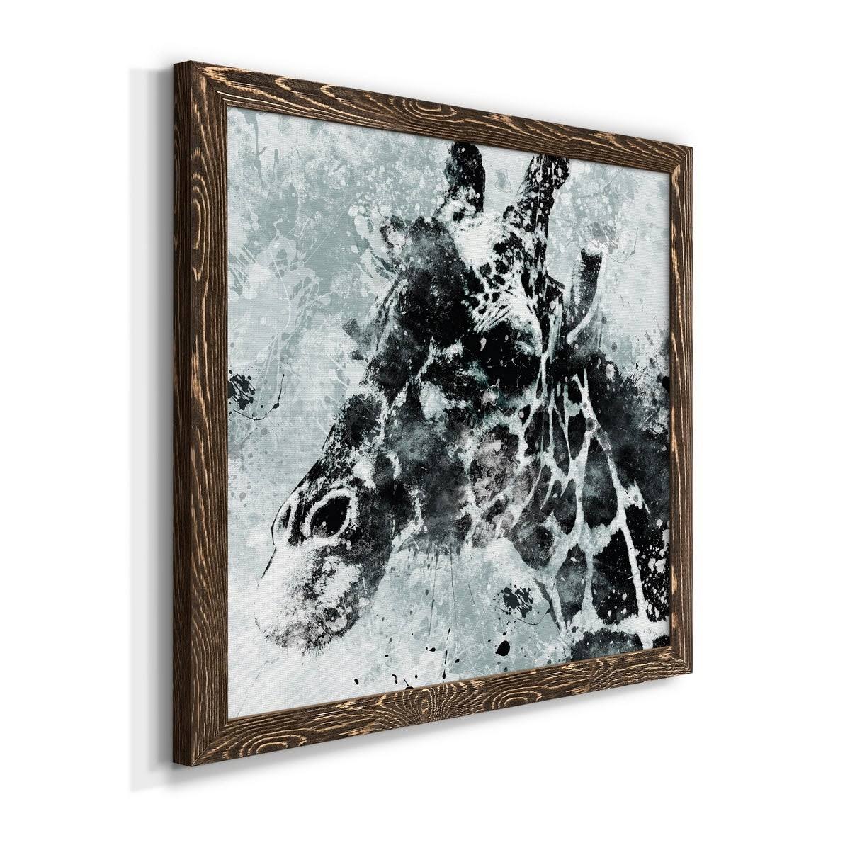 White Framed Canvas 24x24 A3480
