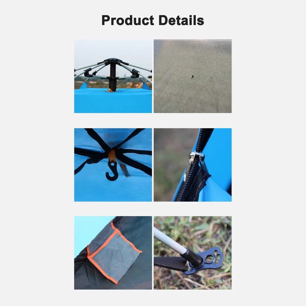 Automatic Quick Open Double Layer Camping Tent I957528