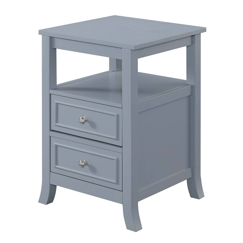Gray End Table Q138170