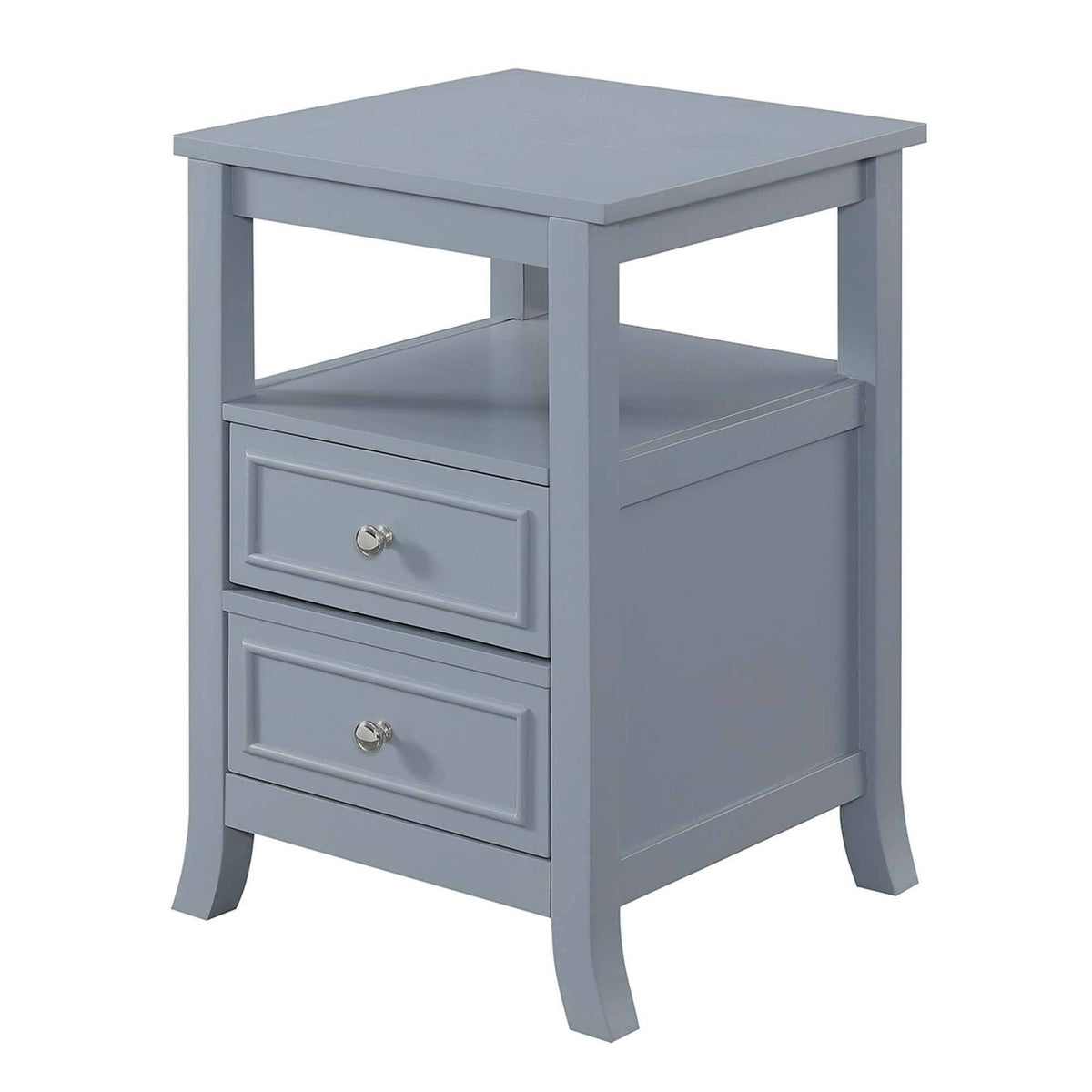 Gray End Table Q138170