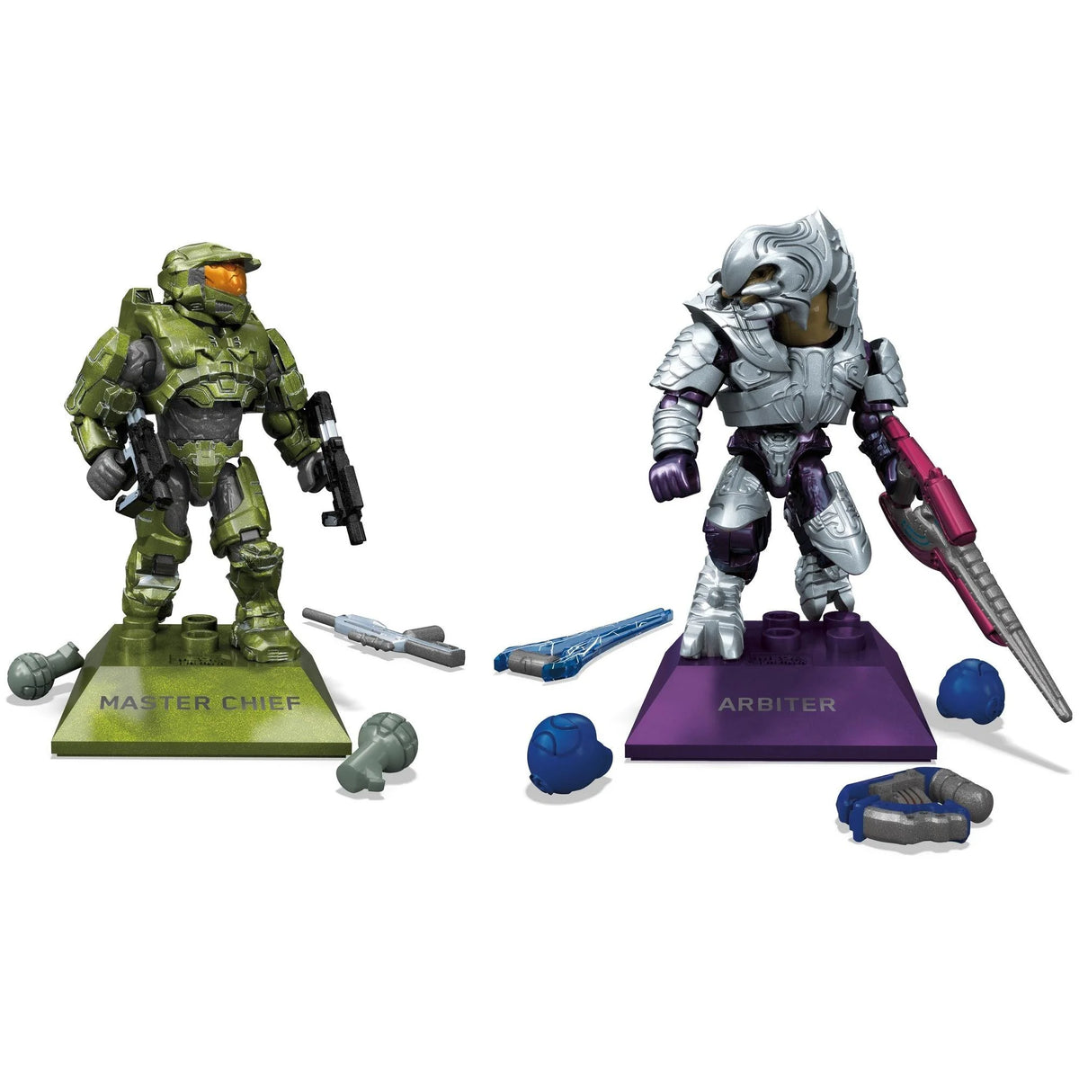51 Pieces Halo Probuilder Construction Set with Micro Action Figures C198071