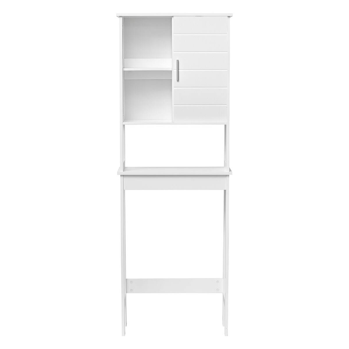 Lacquered White Over The Toilet Cabinet M912