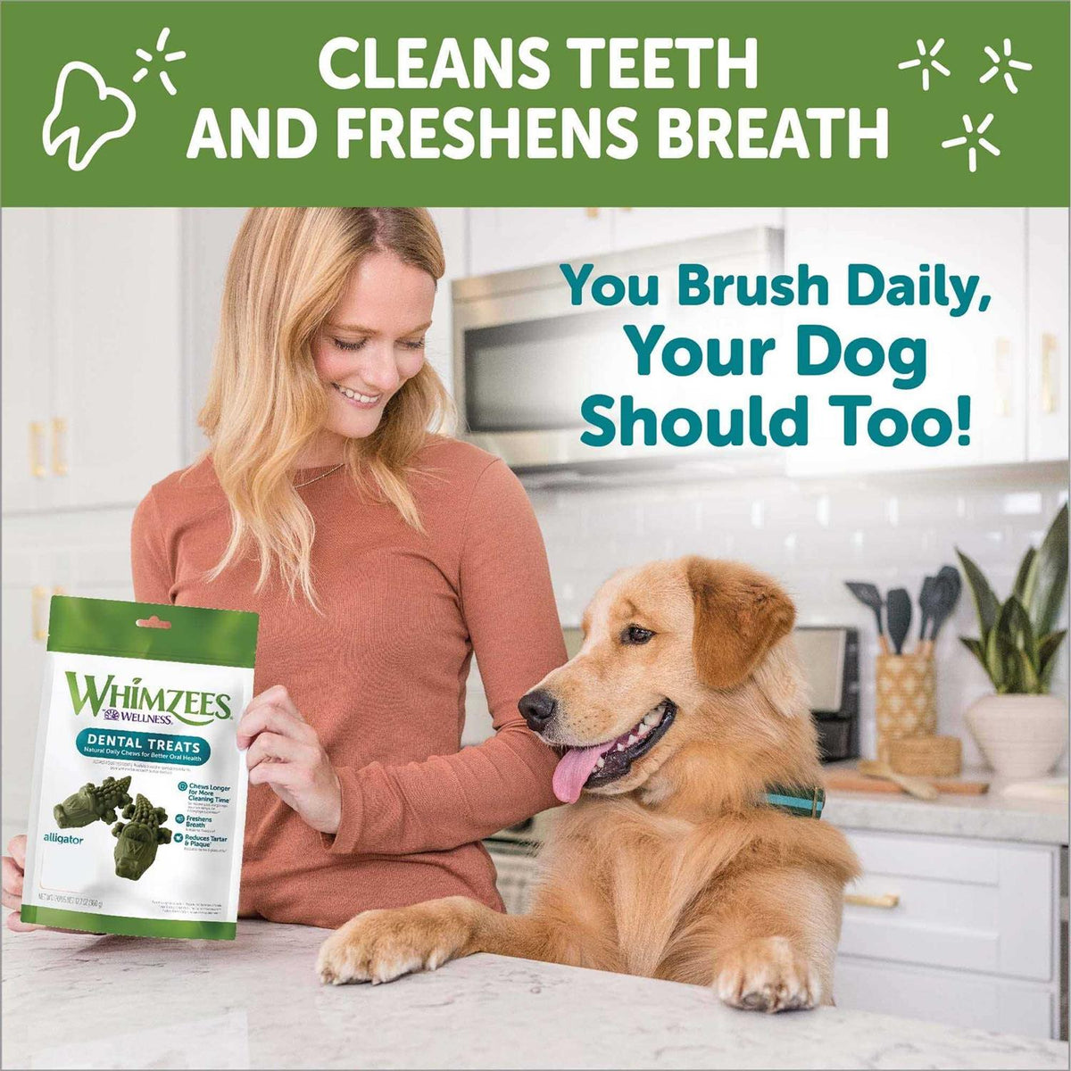 Alligator Dental Dog Treats R9562