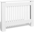 White MDF Radiator Cover D5926