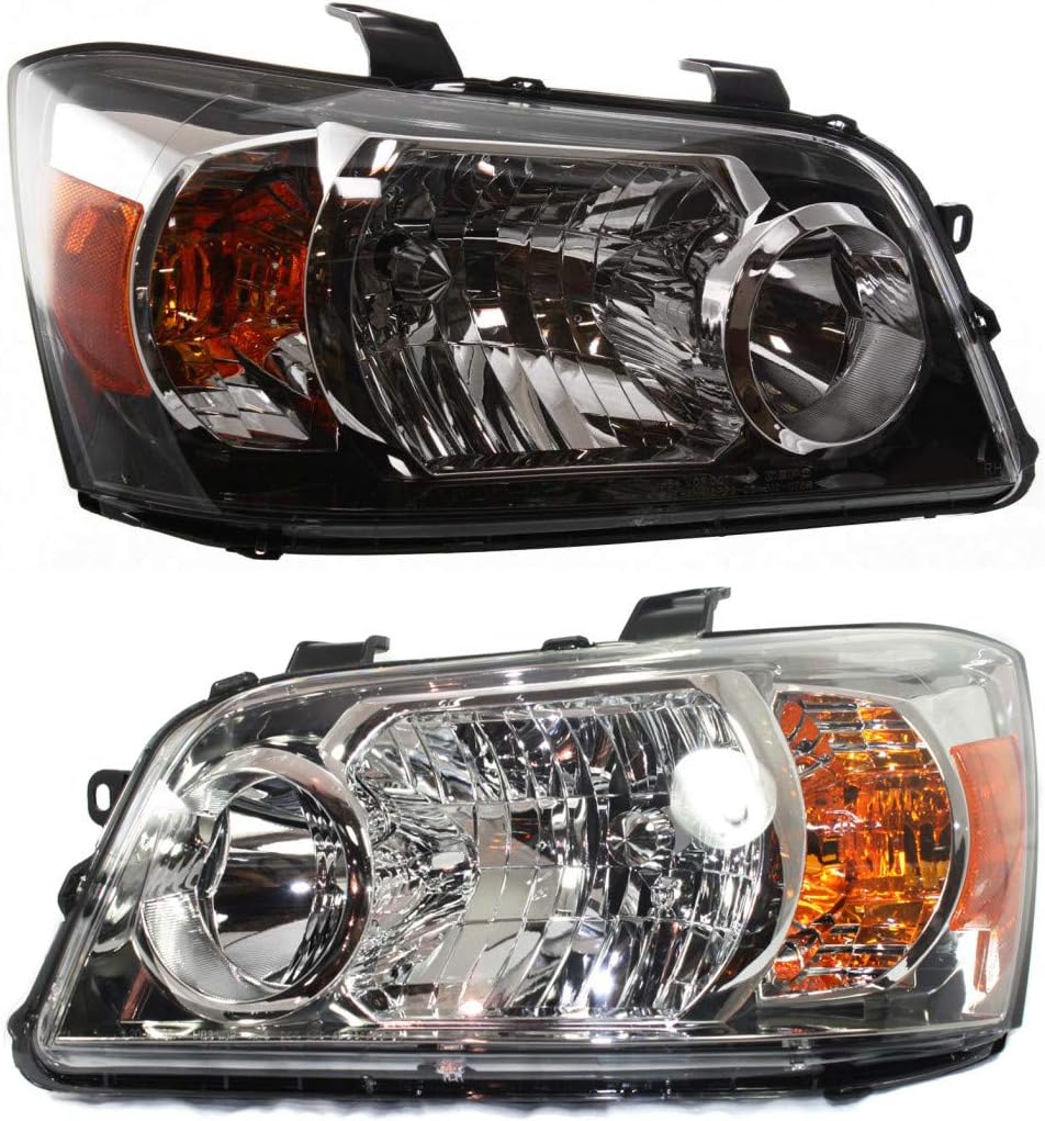 Headlight Assembly Unit Pair for Toyota Highlander 2007 C366