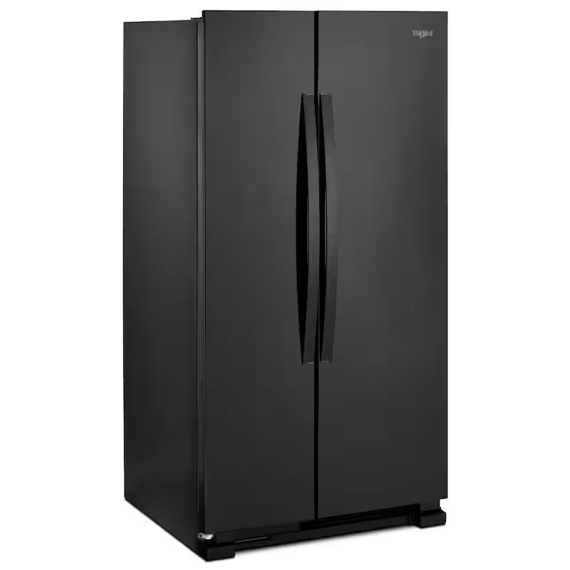 Black 25 cu. ft. Side by Side Refrigerator I1008