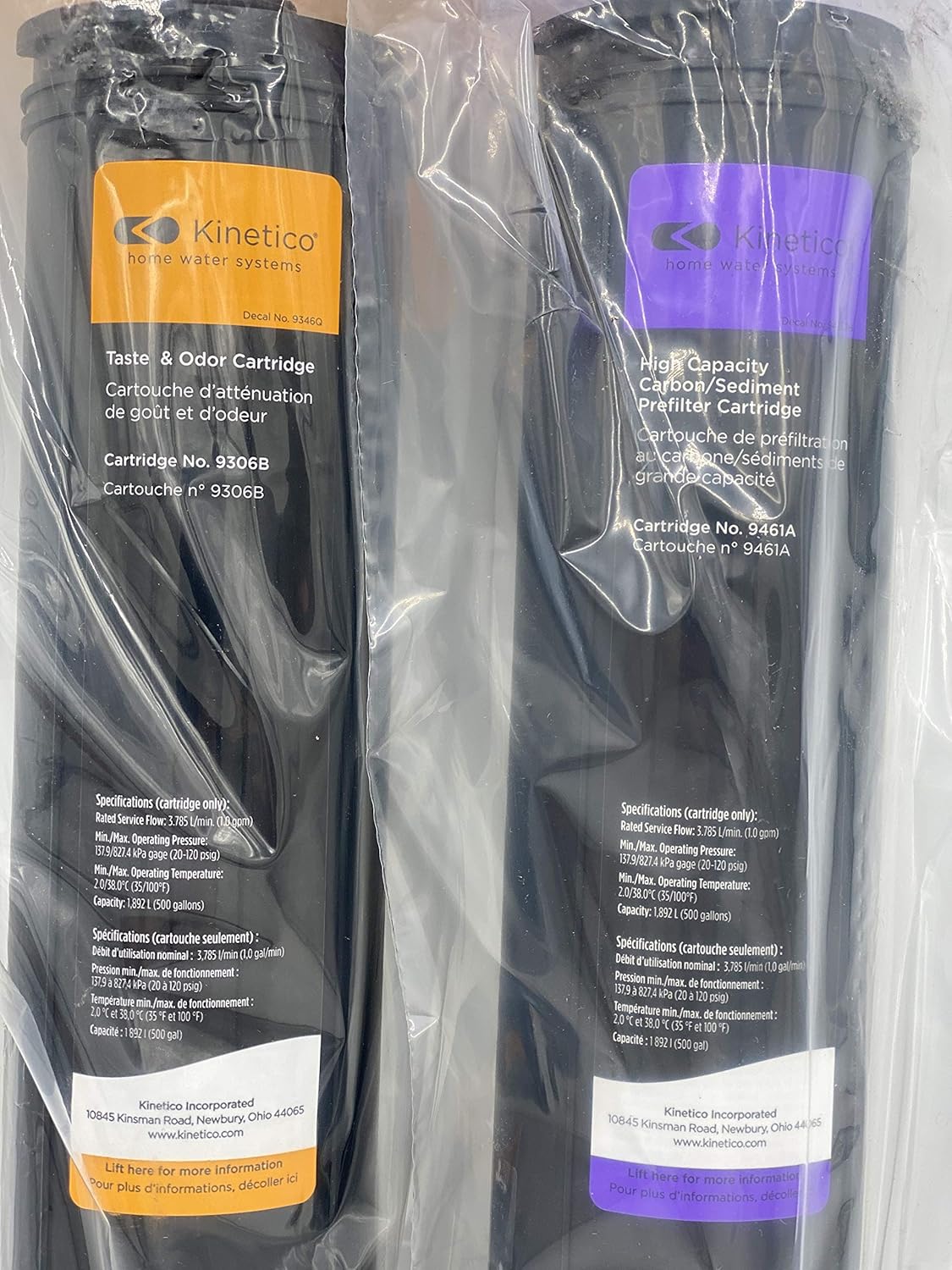 SET OF TASTE ODOR & CARBON SEDIMENT FILTER H9991