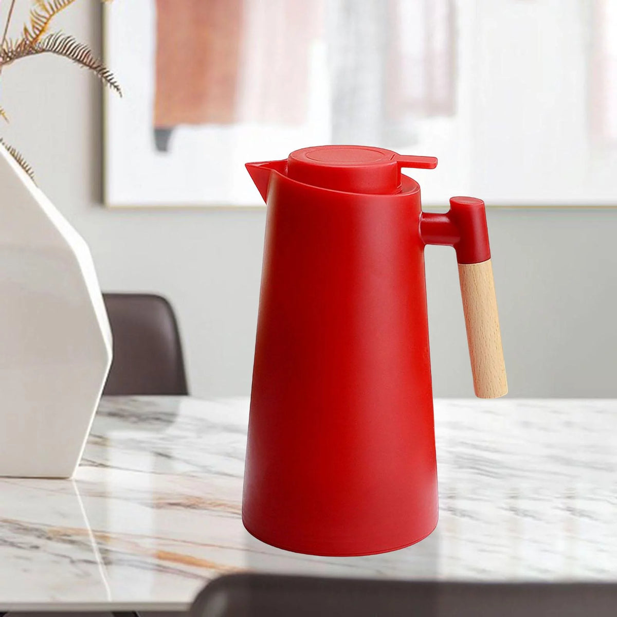1000ml Glass Liner Thermal Insulation Kettle L330