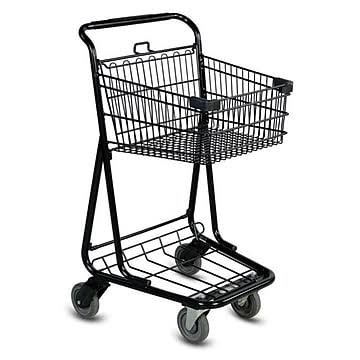 Black Shopping Cart R7306