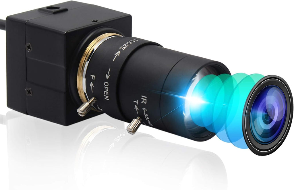 2MP 1080P HD USB Camera with Optical Zoom 5-50mm Varifocal Lens D69112